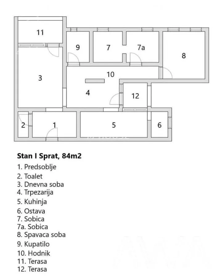 Trosoban stan | 4zida