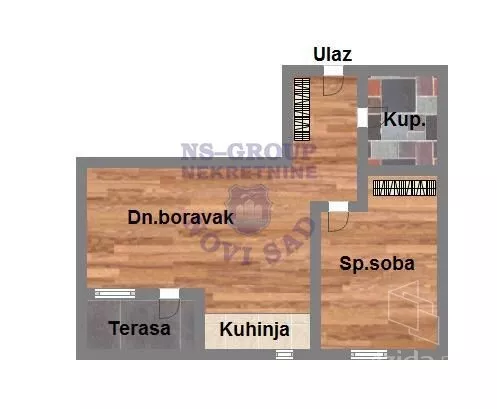 Dvosoban stan | 4zida