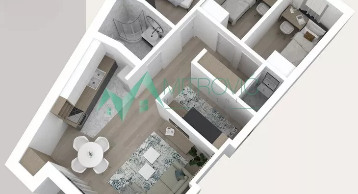 Troiposoban stan | 4zida