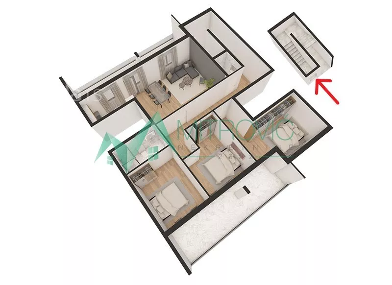 Četvorosoban stan | 4zida