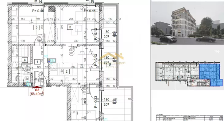 Trosoban stan | 4zida