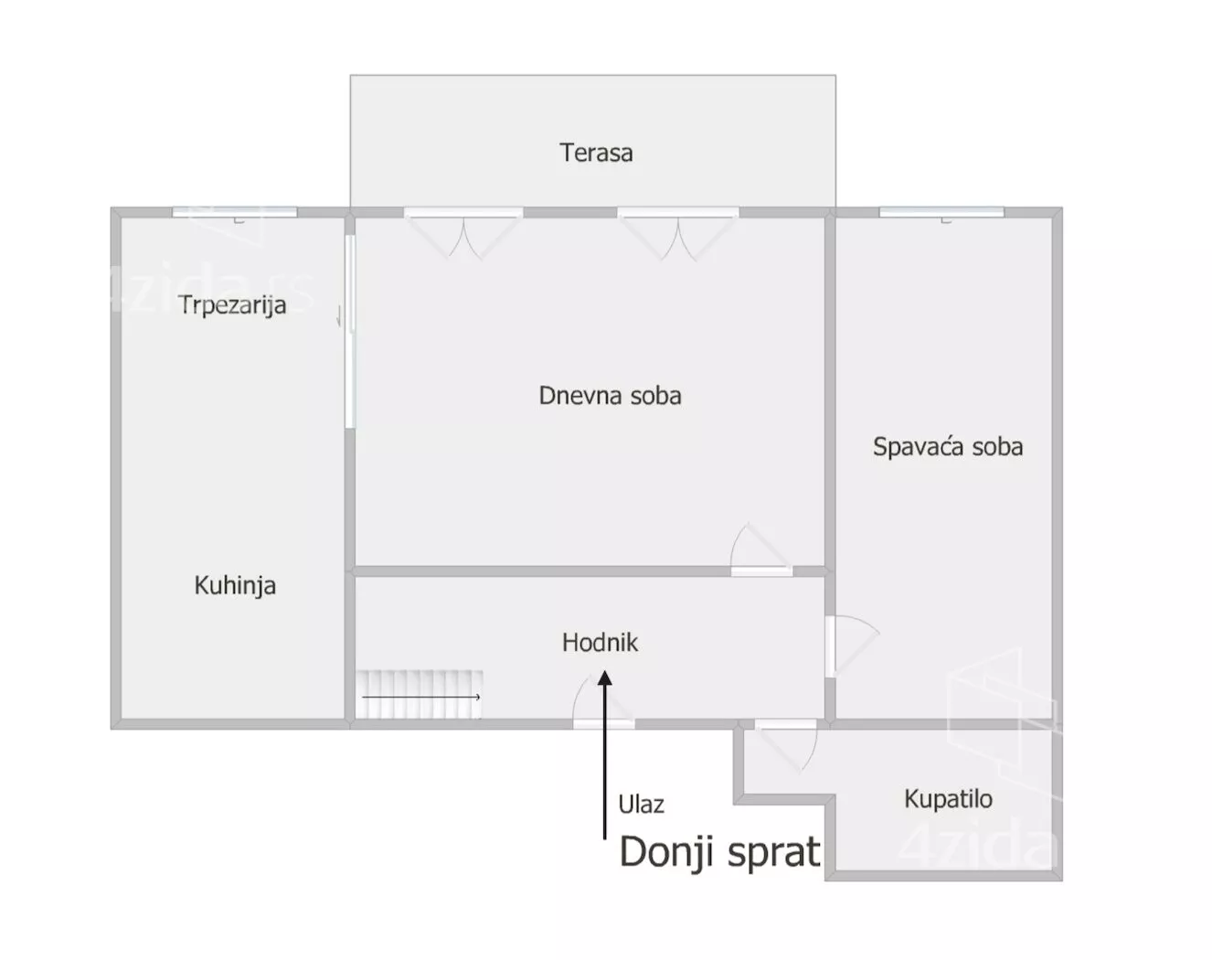 Trosoban stan | 4zida