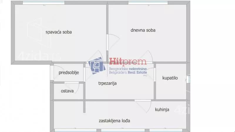 Dvoiposoban stan | 4zida