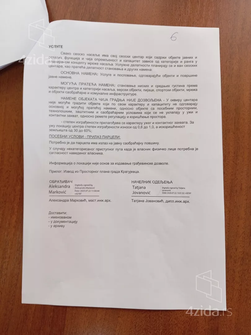 Građevinsko zemljište | 4zida