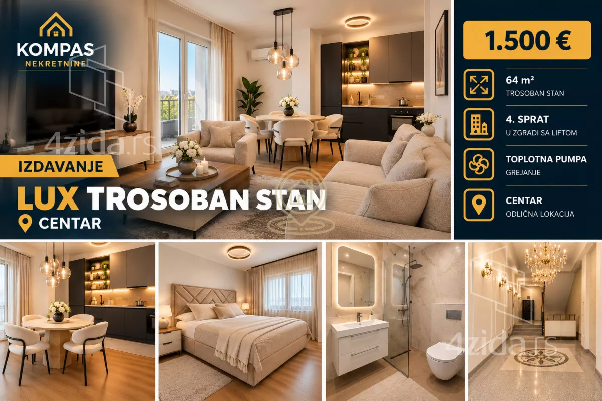 Trosoban stan | 4zida