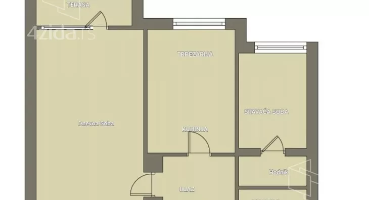 Dvosoban stan | 4zida