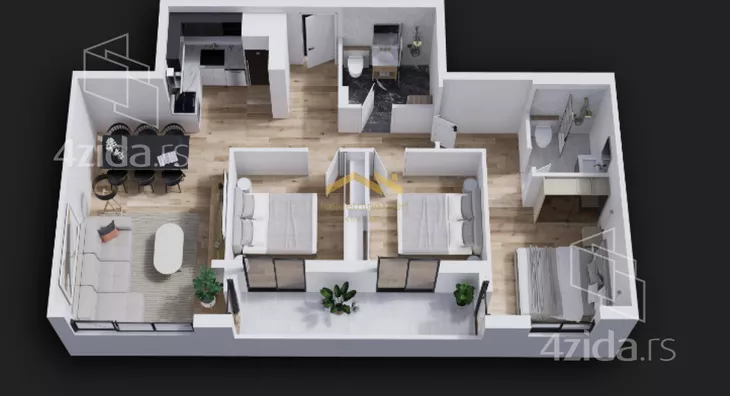 Četvorosoban stan | 4zida