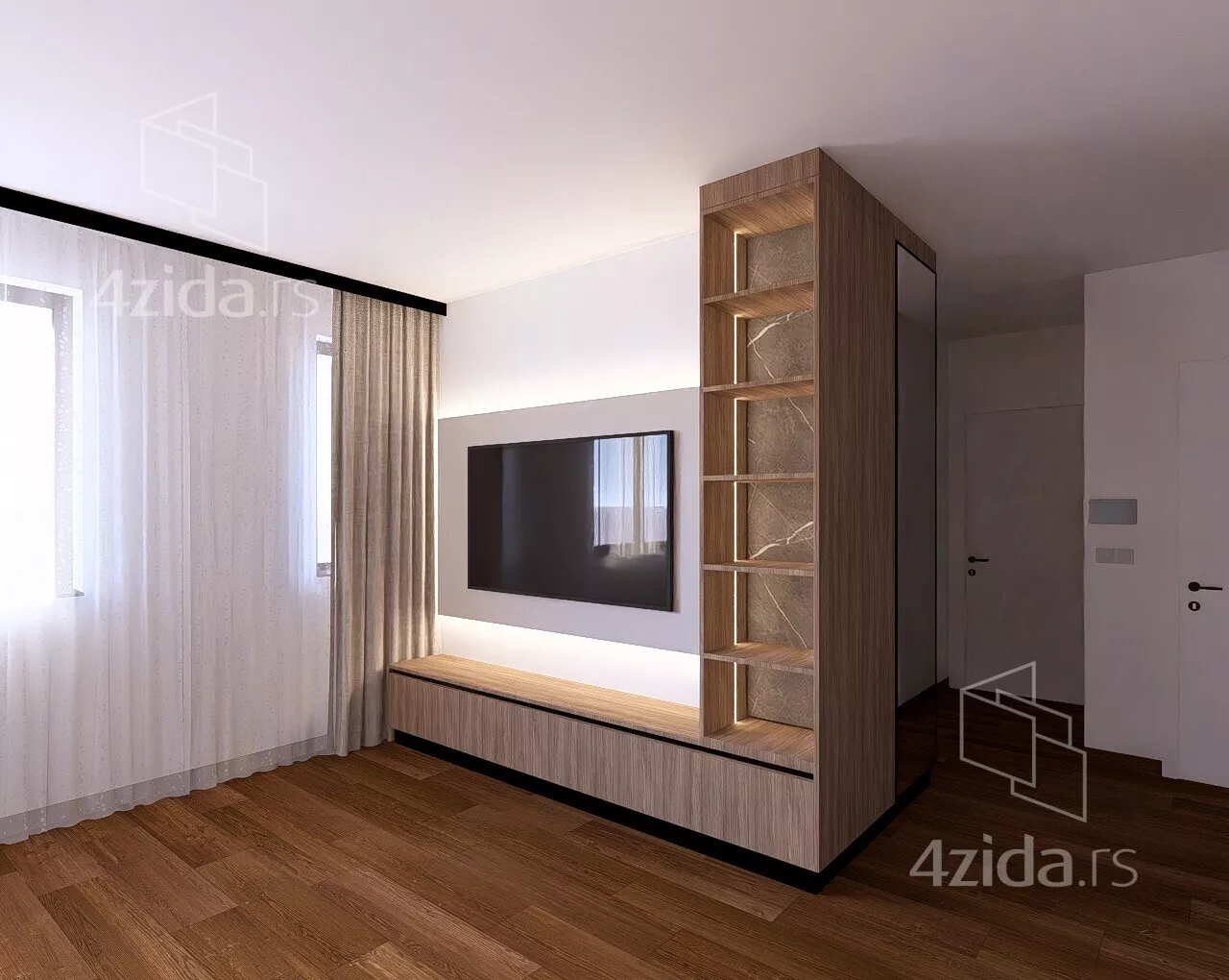 Trosoban stan | 4zida