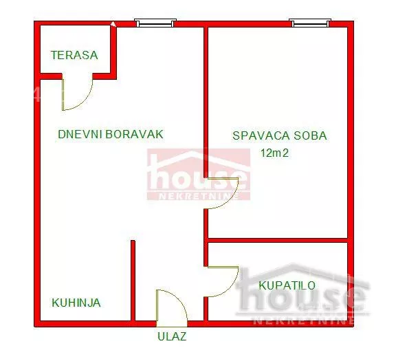 Jednoiposoban stan | 4zida