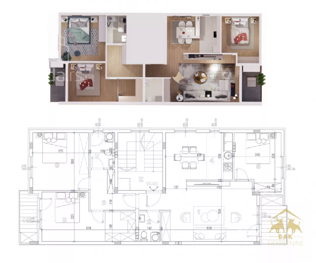 Četvorosoban stan | 4zida