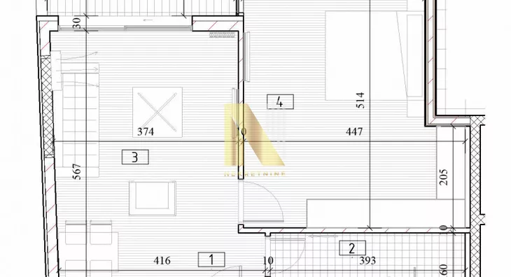 Dvosoban stan | 4zida