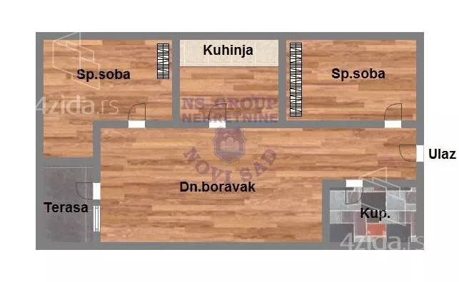 Trosoban stan | 4zida