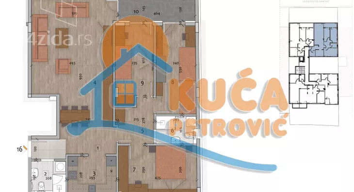 Četvorosoban stan | 4zida