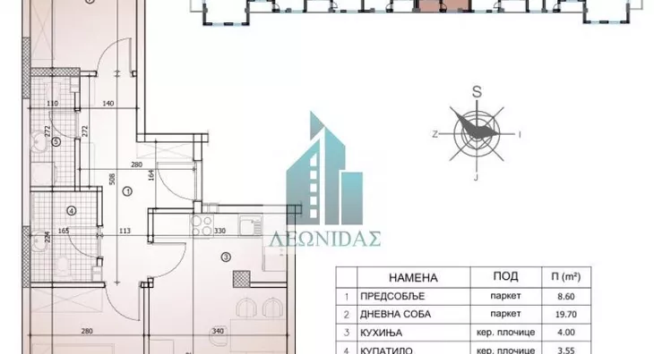 Dvoiposoban stan | 4zida