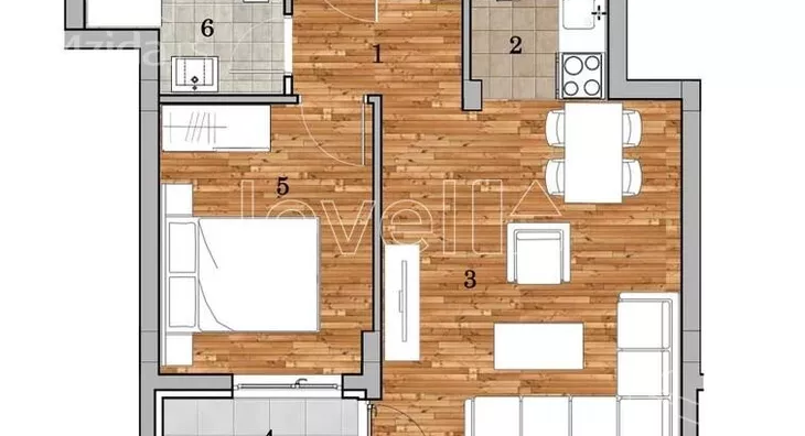 Dvosoban stan | 4zida