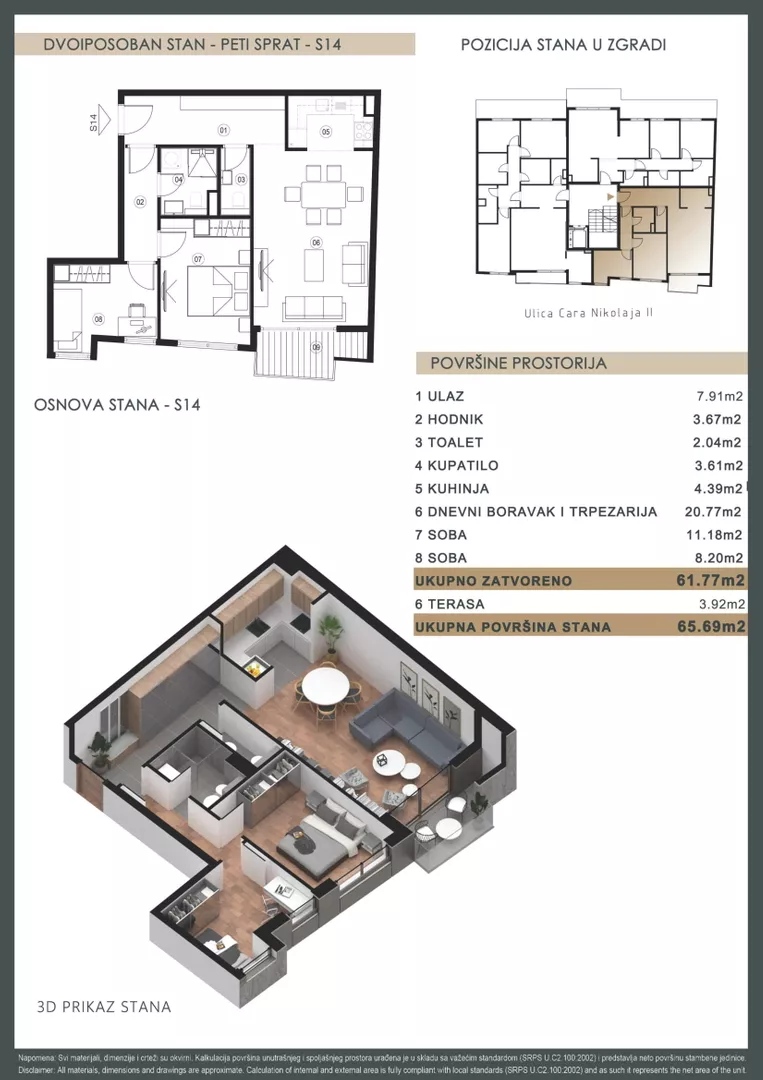 Dvoiposoban stan | 4zida