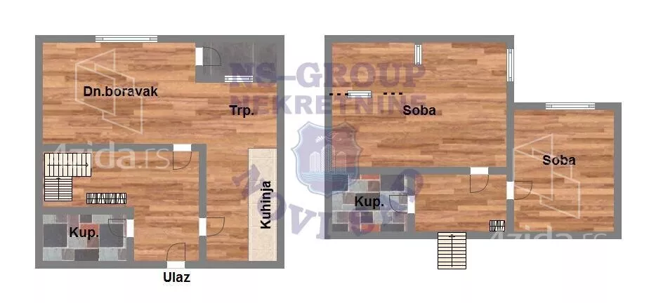 Trosoban stan | 4zida