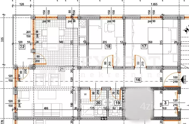 Dvoiposoban stan | 4zida