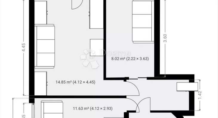 Dvosoban stan | 4zida