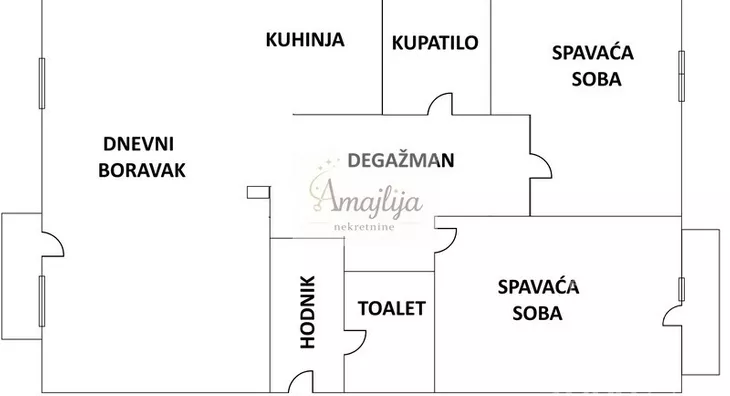 Trosoban stan | 4zida