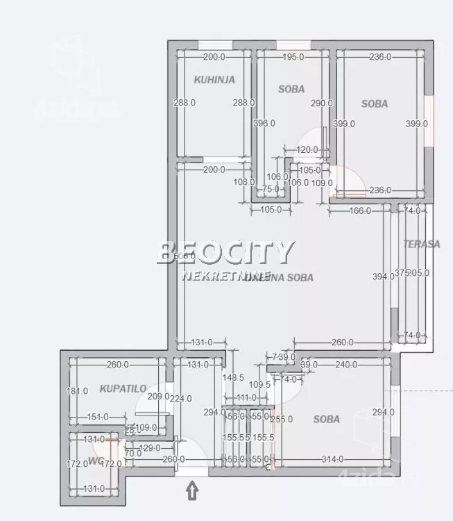 Trosoban stan | 4zida