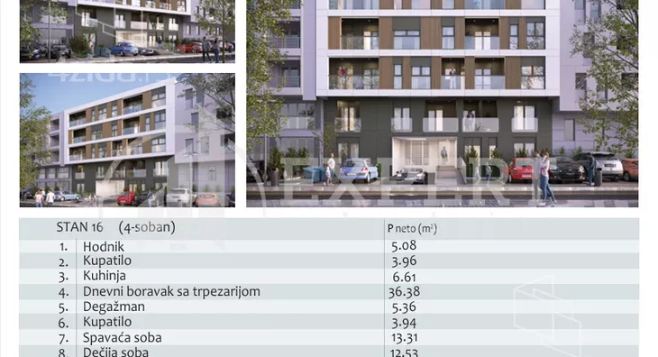 Četvorosoban stan | 4zida