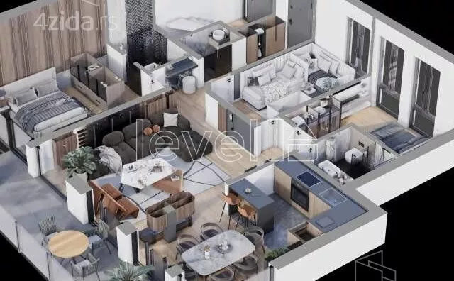 Petosoban stan | 4zida