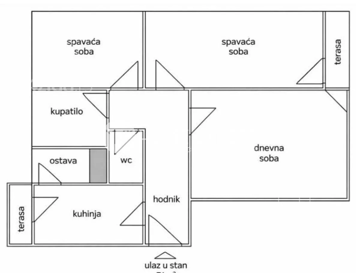 Trosoban stan | 4zida