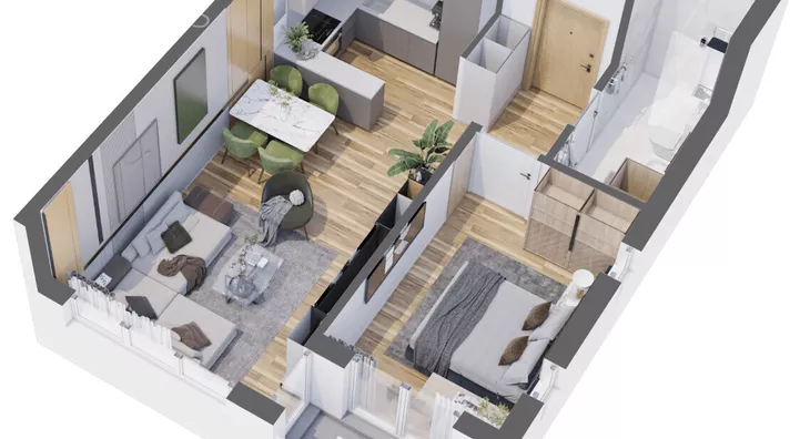 Dvosoban stan | 4zida