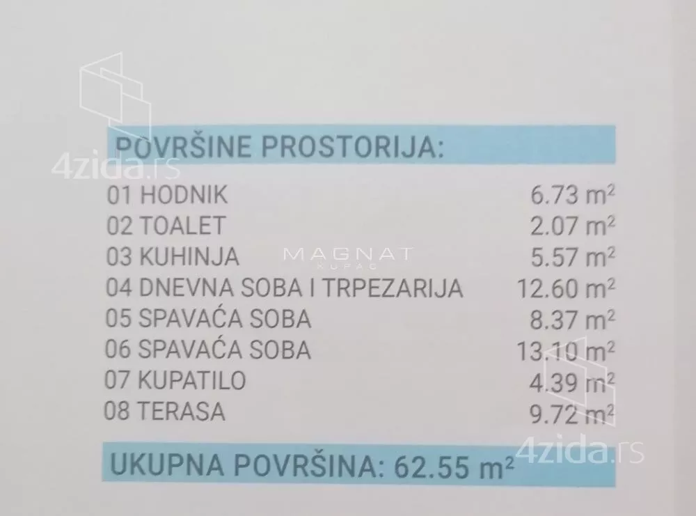 Trosoban stan | 4zida