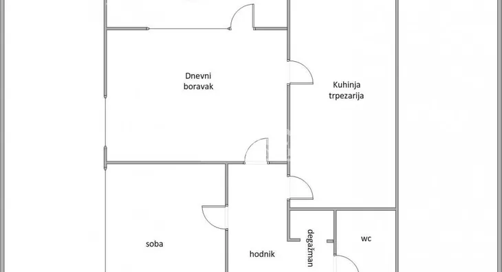 Dvosoban stan | 4zida