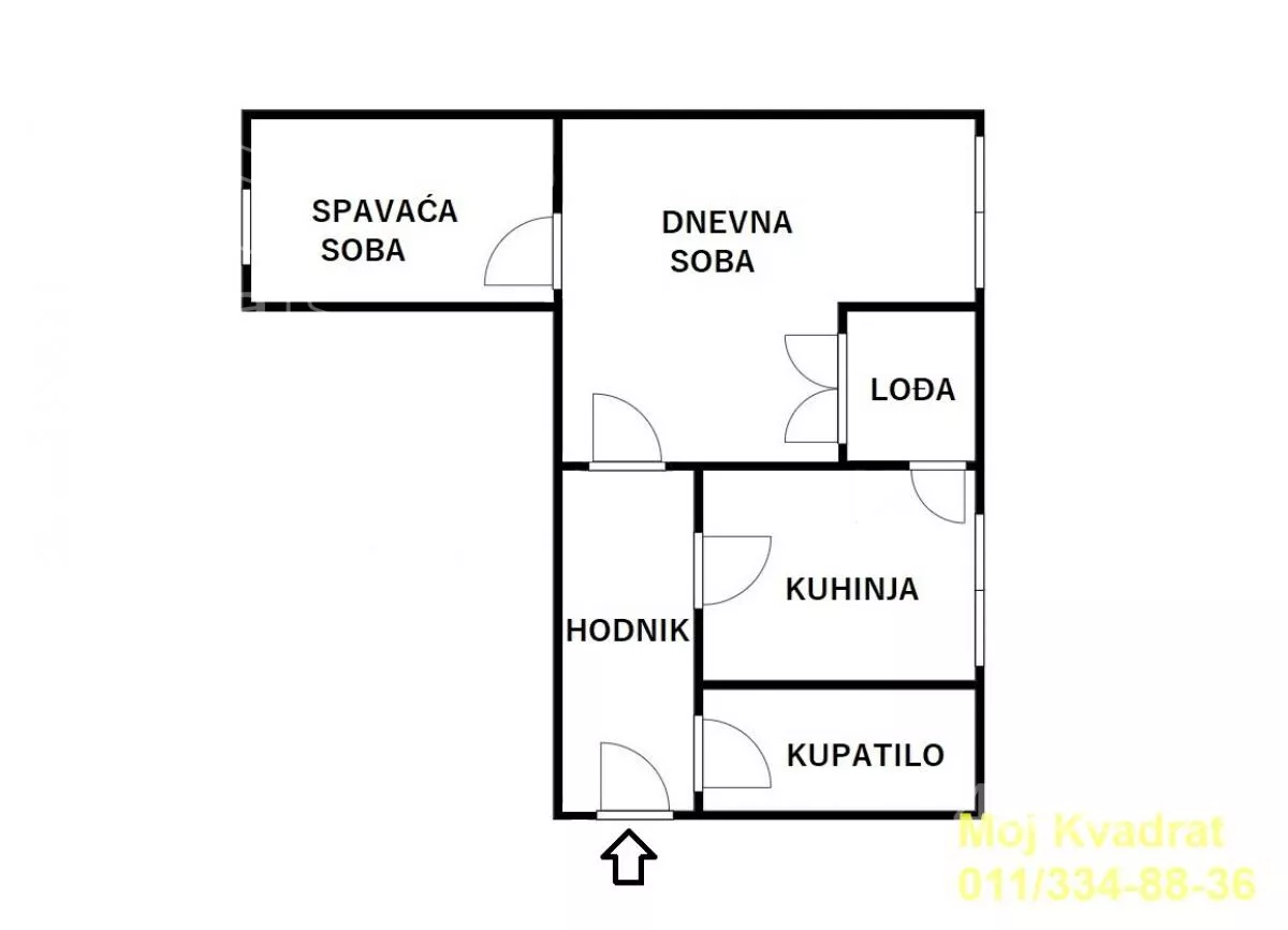 Dvosoban stan | 4zida