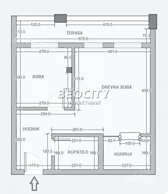 Dvosoban stan | 4zida