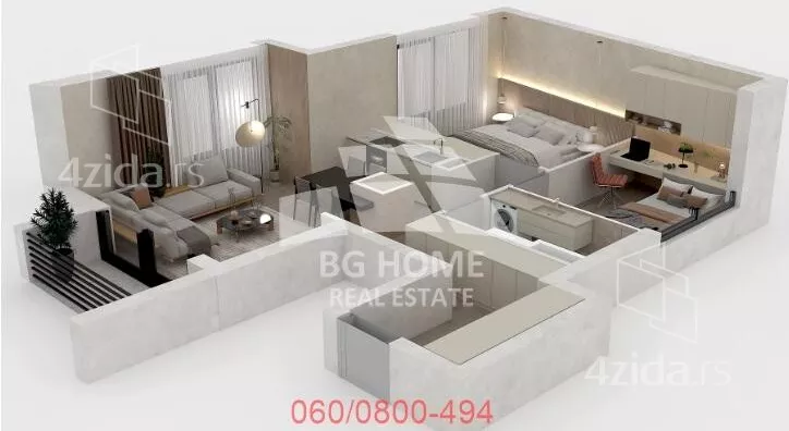 Dvoiposoban stan | 4zida