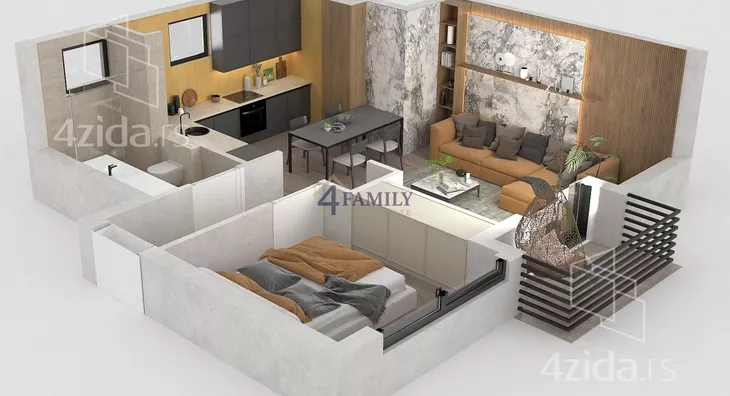 Dvosoban stan | 4zida