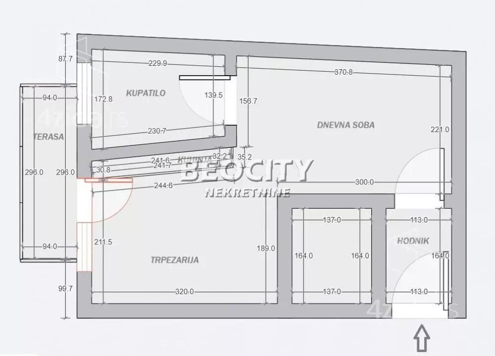 Jednosoban stan | 4zida
