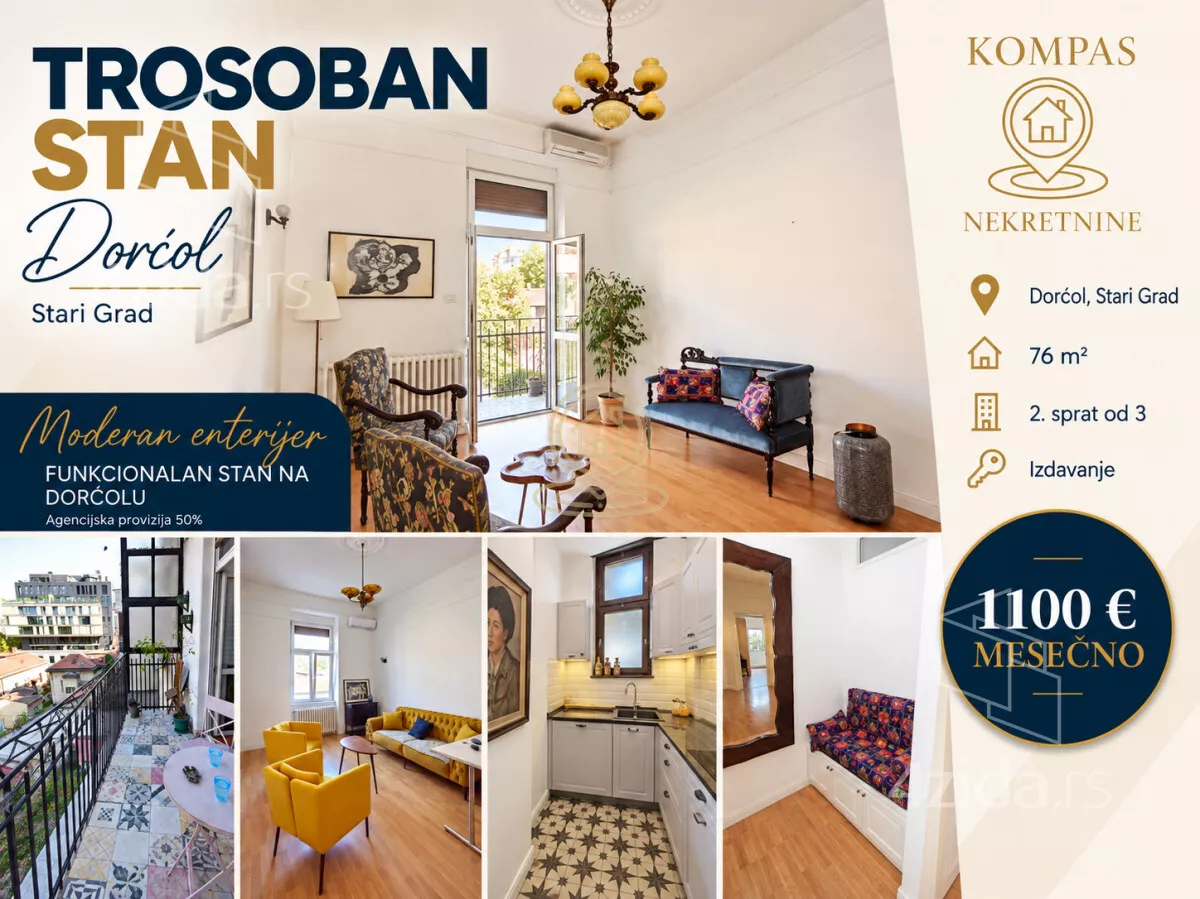 Trosoban stan | 4zida