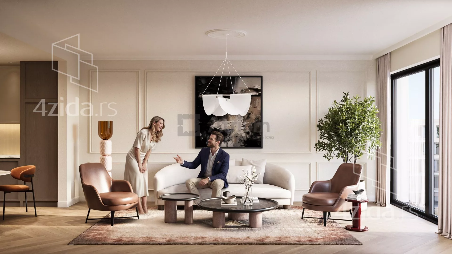 Trosoban stan | 4zida