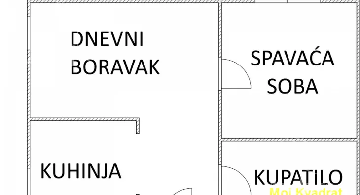Jednoiposoban stan | 4zida