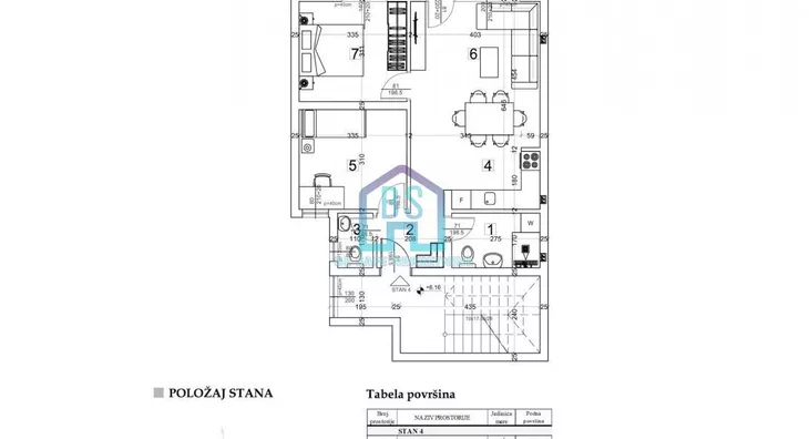 Trosoban stan | 4zida