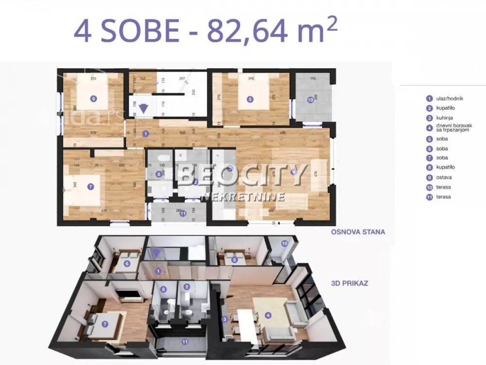 Četvorosoban stan | 4zida