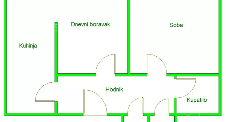 Jednoiposoban stan | 4zida