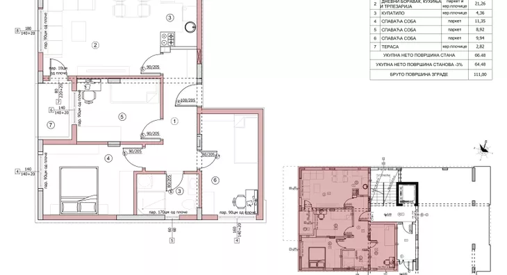 Troiposoban stan | 4zida