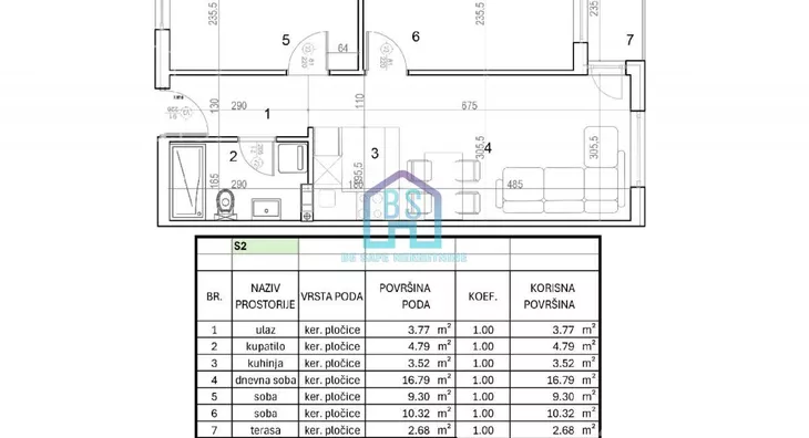 Dvoiposoban stan | 4zida