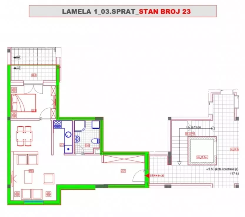 Dvosoban stan | 4zida