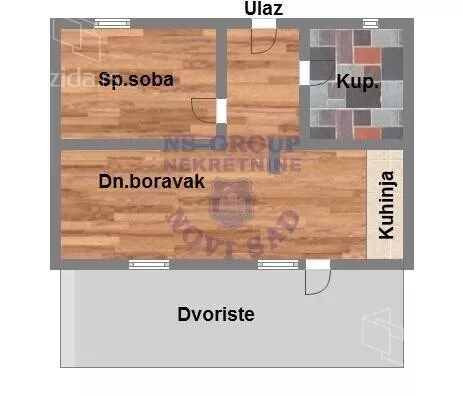 Jednoiposoban stan | 4zida