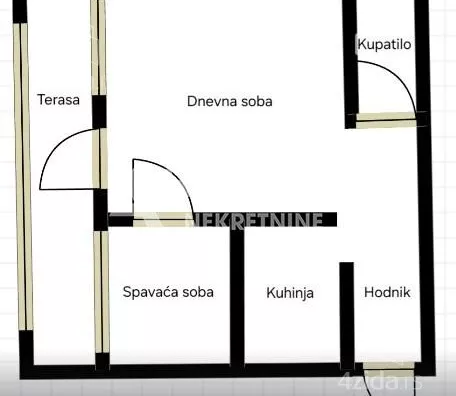 Jednoiposoban stan | 4zida
