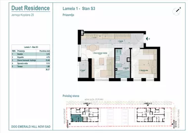 Jerneja Kopitara 29 | 4zida.rs
