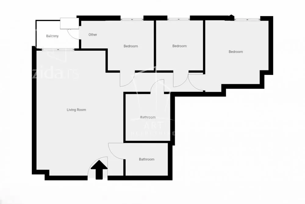 Trosoban stan | 4zida