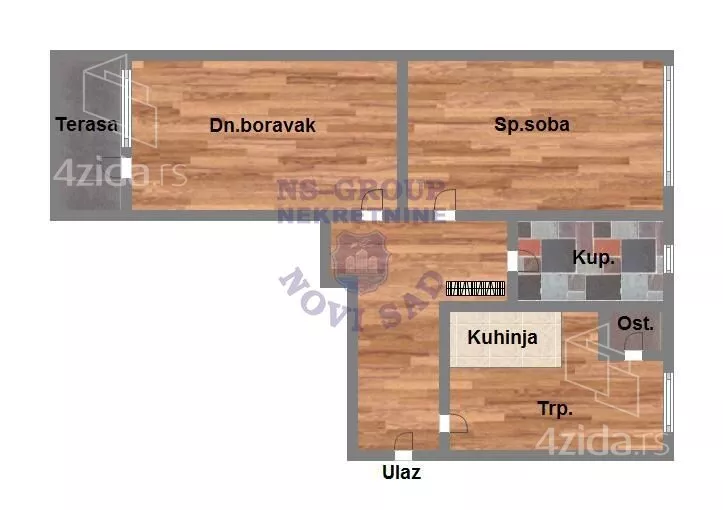 Dvosoban stan | 4zida